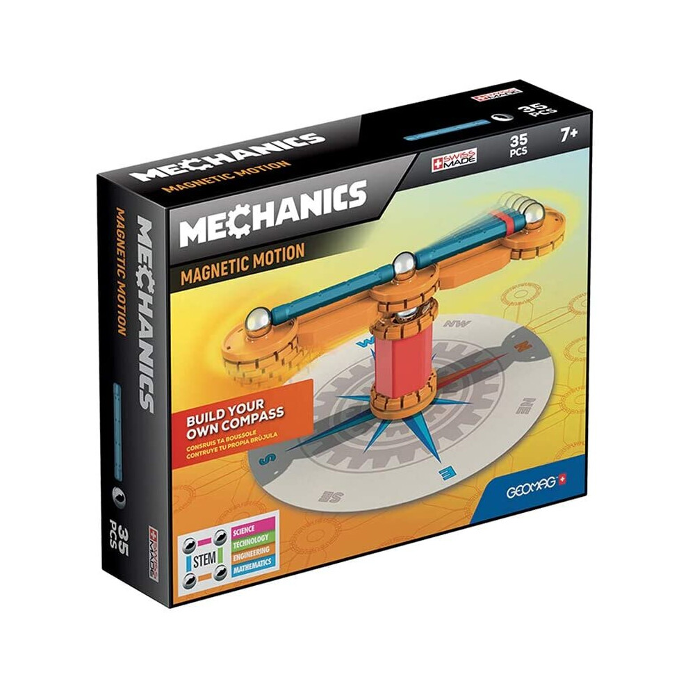 Geomag 770 - Mechanics Magnetic Motion, Magnetic Construction, 35 pieces