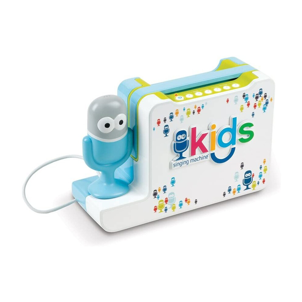 Singing Machine Smk480m Bluetooth Sing Along Kids Karaoke Machine With Mic And In Built Speaker White