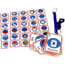 kids2learn Picture Word Communication Aid Flash Cards for adults dementia Alzheimer's autism adult