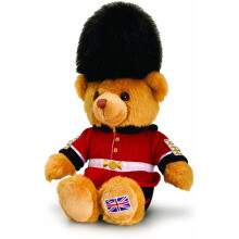 Keel Toys London Guardsman Bear Cuddle Stuffed Soft Toy Plush 19cm