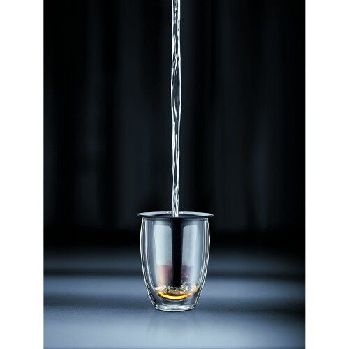 Bodum Bodum Tea for One Glass with Tea Infuser - 0.35 L, Off-White 2