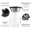 Bodum Bodum Pour Over Coffee Maker with Filter, Borosilicate Glass - 1.0 L, Black 5