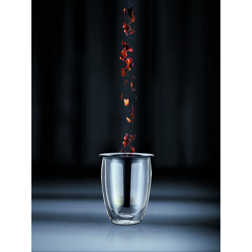 Bodum Bodum Tea for One Glass with Tea Infuser - 0.35 L, Off-White 1