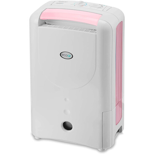 EcoAir DD1S MK3 Desiccant Dehumidifier Pink 7.5L