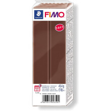 Polymeerimassa - Fimo - Suklaa n:o 75 - 454g - Helppo käsitellä - Ihanteellinen aloittelijoille