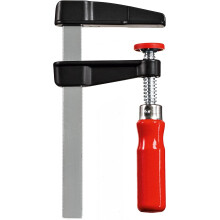 Bessey LM10/5 quotLM&quot Die-Cast Zinc Screw Clamp, Red/Black, 100/50 mm