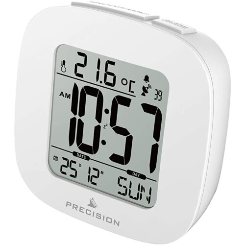Precision Training Precision Alarm Clock, White, One Size 1