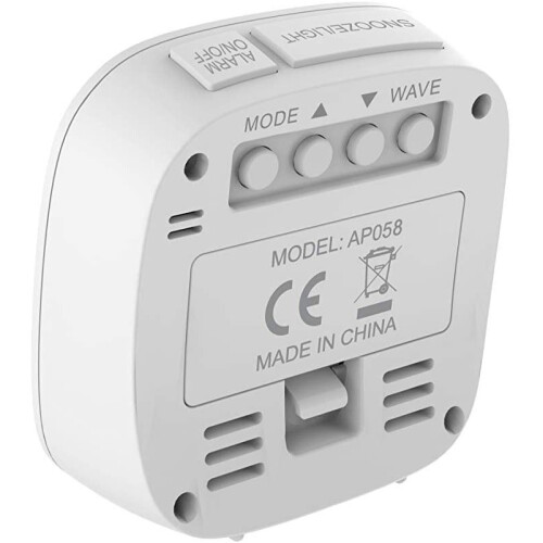 Precision Training Precision Alarm Clock, White, One Size 2