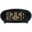 Acctim Acctim 14193 Eclipse Solar Dual Power Alarm Clock, Black 2
