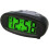 Acctim Acctim 14193 Eclipse Solar Dual Power Alarm Clock, Black 1