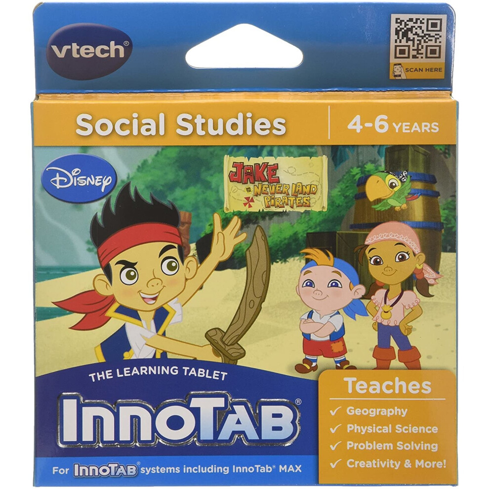 Vtech Innotab Software: Jake And The Never Land Pirates