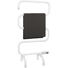 Status Portable Towel Rail-100w-5 Heated Bars, Steel, White, 30x50x92 cm