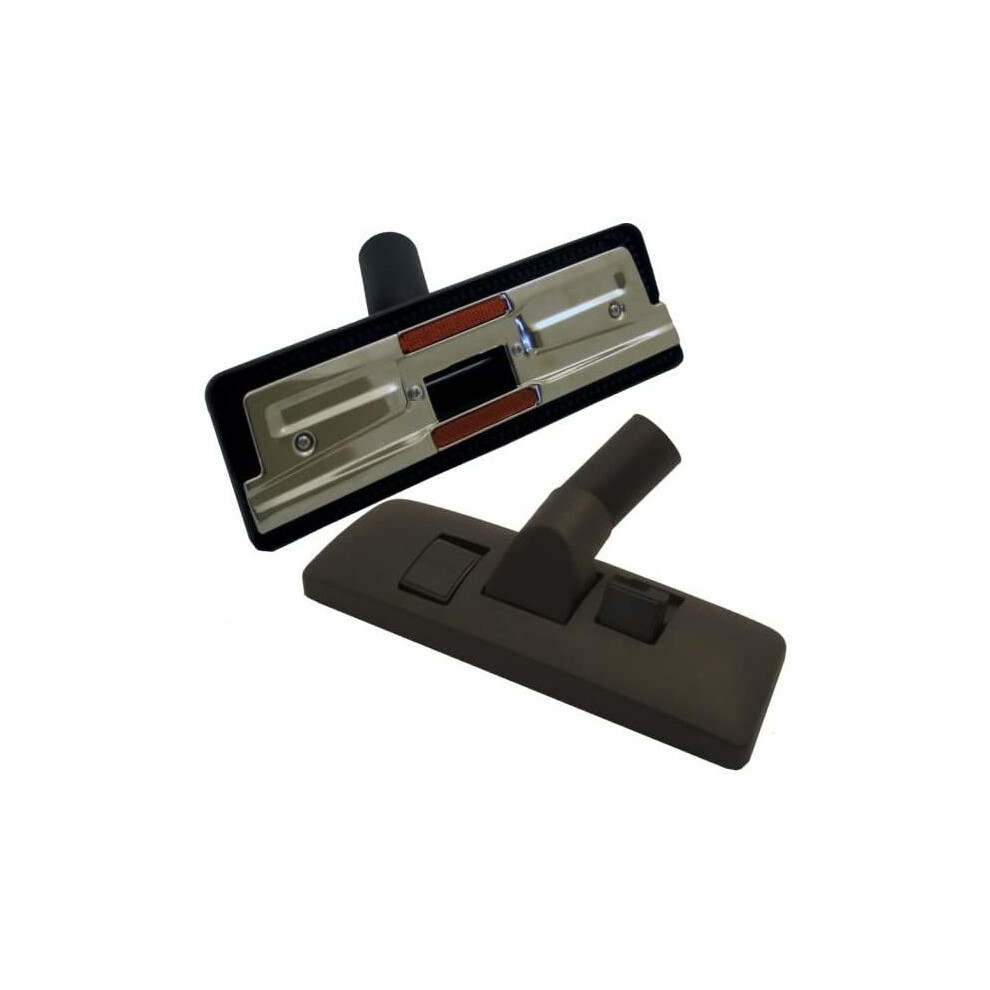 Universal 32 X 270 Mm High Quality Plastic Dual Pedal Floor Tool Nozzle Black