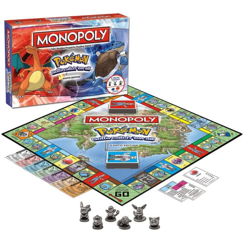 Monopoly Winning Moves Pokemon Monopoly Board Game 1