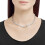 Swarovski Angelic Necklace, White, Rhodium Plated 5