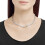 Swarovski Angelic Necklace, White, Rhodium Plated 4