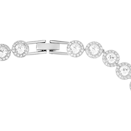 Swarovski Angelic Necklace, White, Rhodium Plated 2
