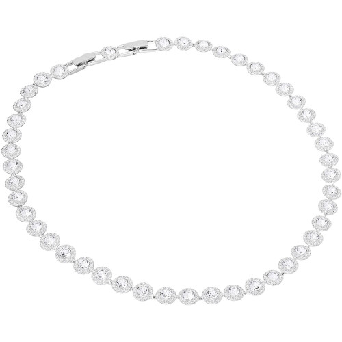 Swarovski Angelic Necklace, White, Rhodium Plated 1