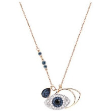 Swarovski Symbolic Evil Eye Pendant, Blue, Mixed metal finish