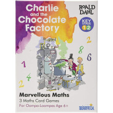 Roald Dahl 7375 Charlie and The Chocolate Factory Marvellous Maths Game, Multi