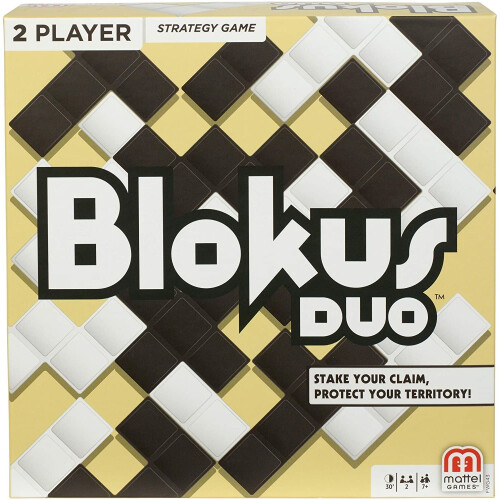 Mattel Mattel Games Blokus Duo 2-Παικτών Επιτραπέζιο Παιχνίδι Στρατηγικής 2