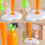 Alessi A di Alessi Bunny and Carrot Kitchen Roll Holder, Tall, White 3