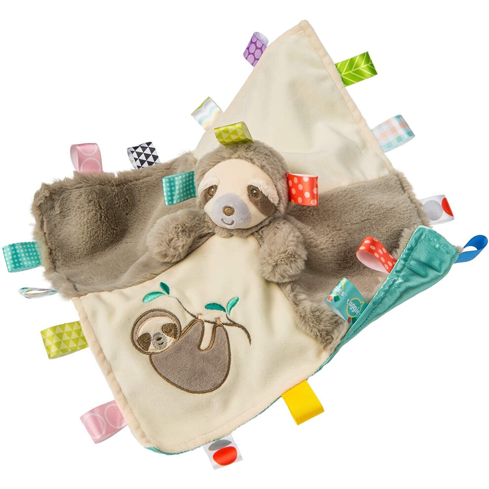 Stuffed Animal Security Blanket, Molasses Sloth Taggies