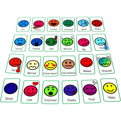 kids2learn Feelings and Emotions Flash Card Pack - Special Needs Autism ...