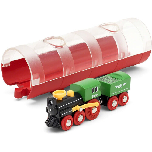 Brio BRIO World - Tunnel et train     vapeur