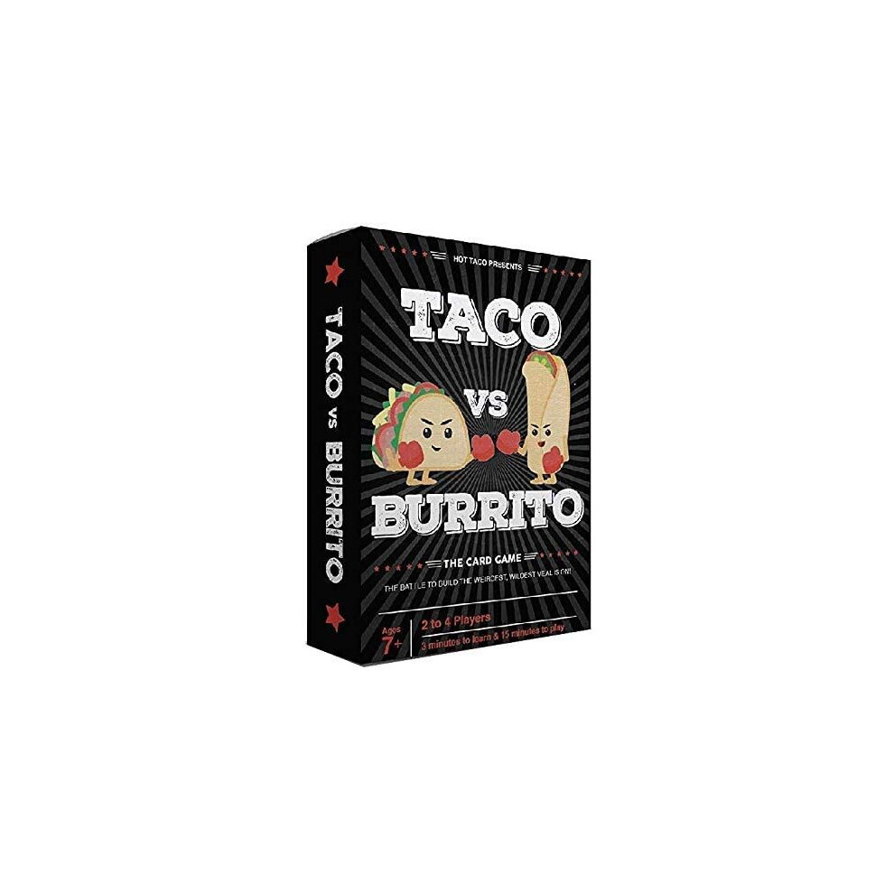 Taco vs Burrito - The Wildly Popular Surprisingly Strategic Card Game Created by a 7 Year Old