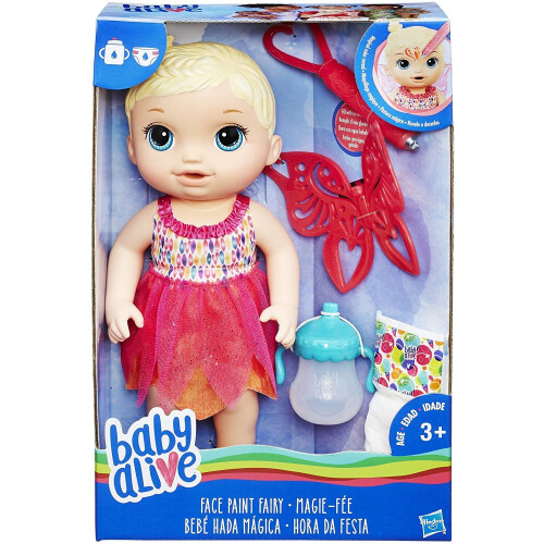 Baby Alive Ansiktsmålning Fe (Blond) 1