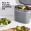 OXO OXO Good Grips EasyClean Compost Bin6.62 LCharcoal 2