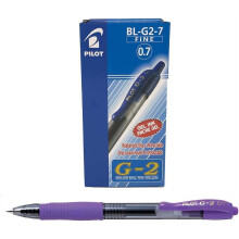 Pilot G207 Retractable Gel Rollerball 0.7 mm Tip (Box of 12) - Violet