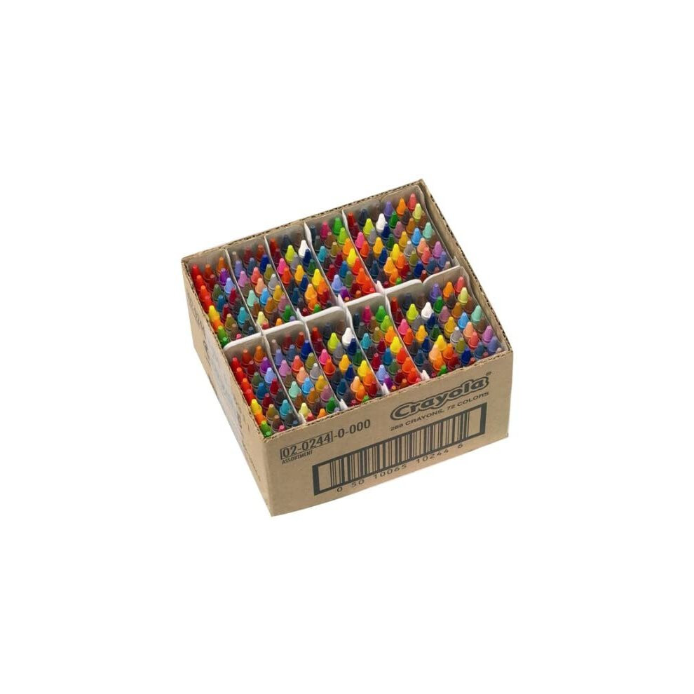 Crayola 288 Assorted Crayons Classpack, 72 colours