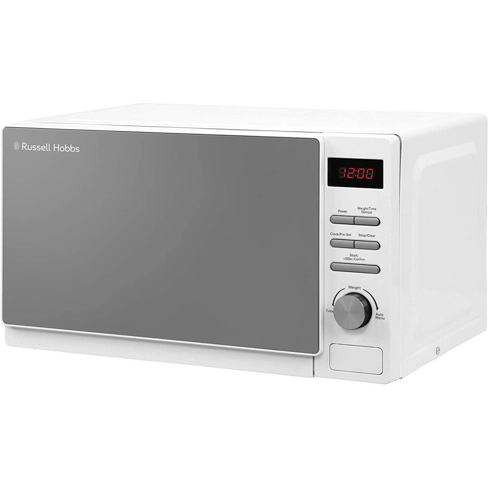 Russell Hobbs Rhm2079a 20L Digital 800W Solo Microwave White