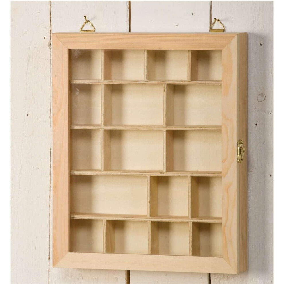Artemio VIVT2328 Showcase, Wood, Beige, 23 x 28 x 2.9 cm, 23 x 28 x 2,9 cm