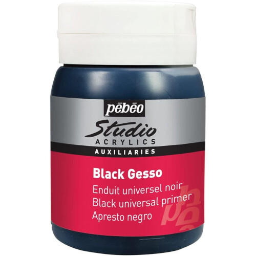 PEBEO Gesso Studio 500 ml noir