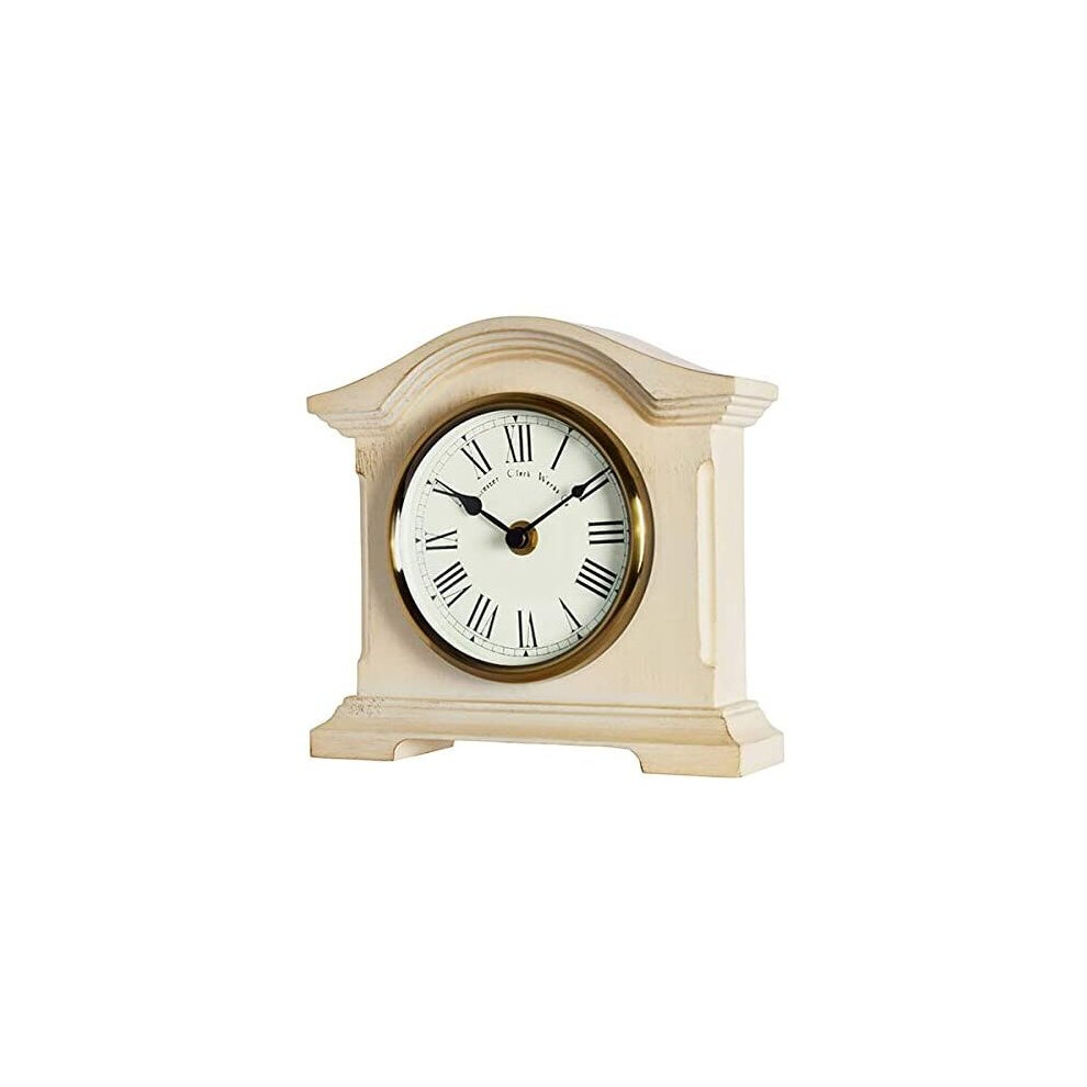 Acctim 33282 Falkenburg Mantel Clock, Cream