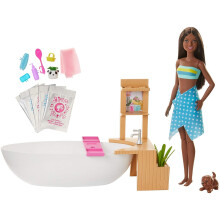 Barbie GJN33 Fizzy Bath Doll and Play Set