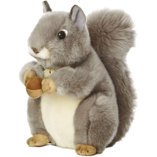 Aurora World Aurora 26172 Miyoni Squirrel 10in Soft Toy Grey