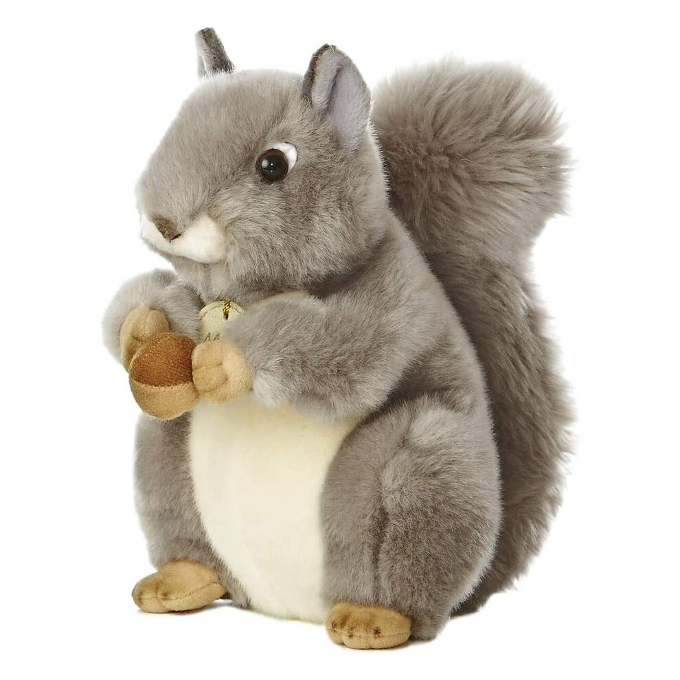 AURORA, 26172, MiYoni Squirrel, 10In, Soft Toy, Grey