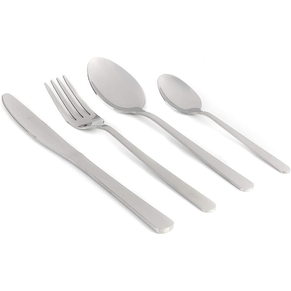 Photos - Cutlery Set Russell Hobbs Deluxe Vienna 24-Piece , Stainless Steel