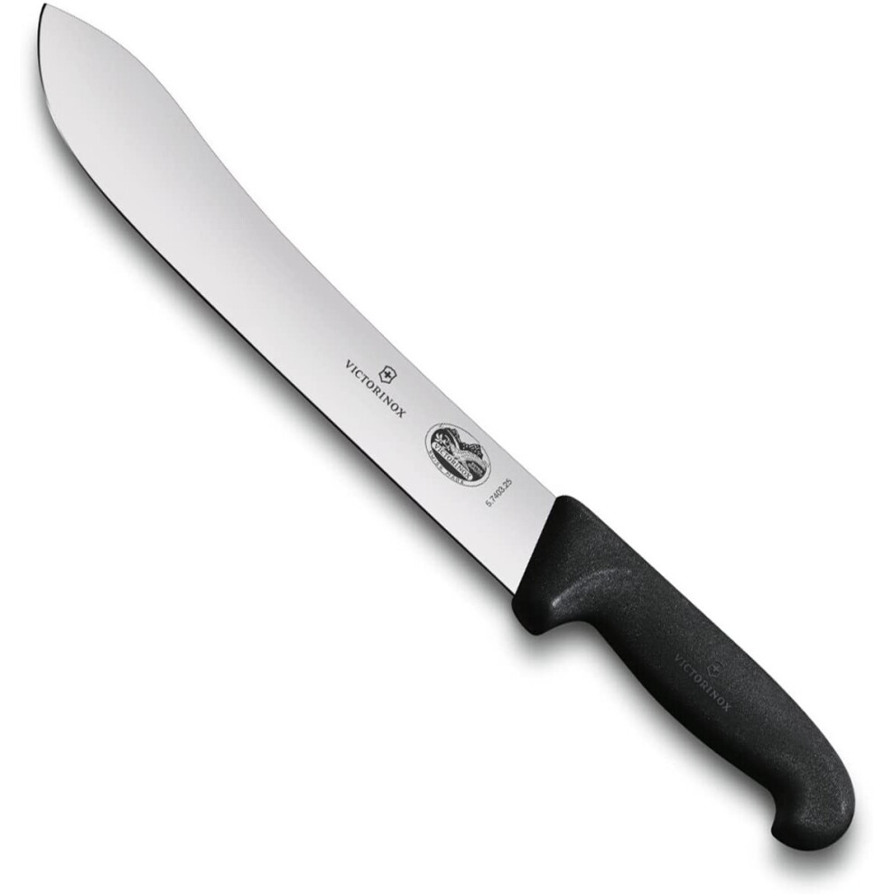 Victorinox Knife, Ice-tempered high carbon stainless steel, Black, Medium