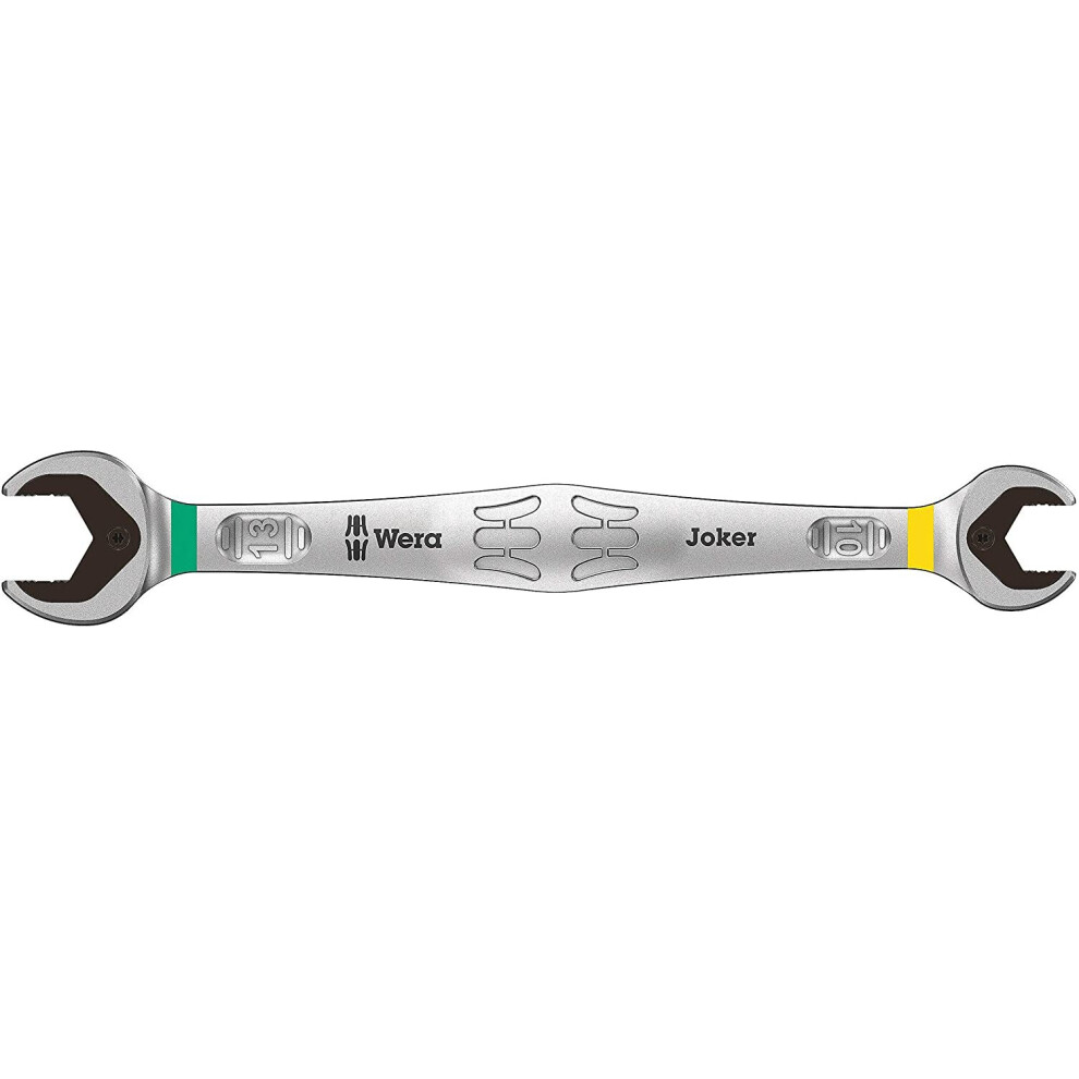 Wera Joker Double Open-End Spanner, 10/13 mm, 05003760001