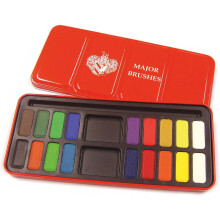 18-Block Artist Watercolour Paint Set in Metal Tin