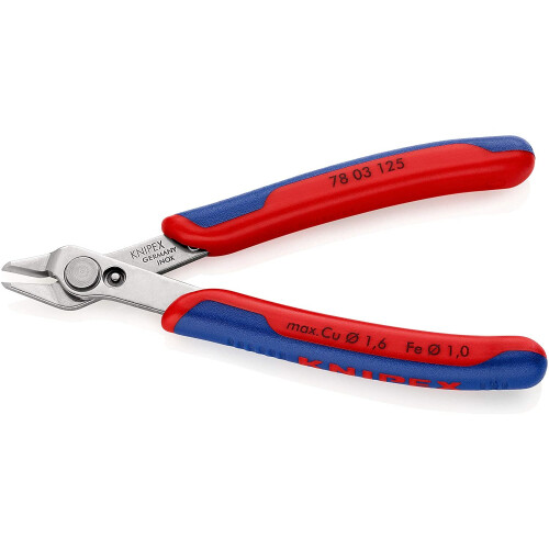 Knipex KNIPEX 78 03 125 Electronic Super Knips with multi-component grips 125 mm 2