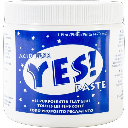 GANE Yes! All Purpose Stik Flat Glue, Transparent