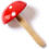 Prym Prym Darning Mushroom, Wood, Red, 60mm 4