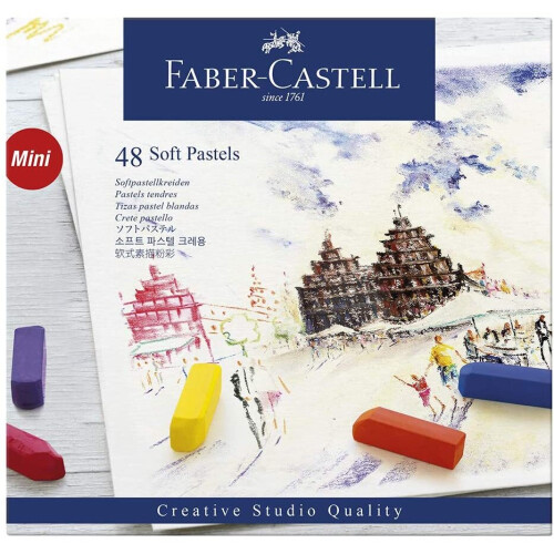 Faber-Castell Faber-Castell Creative Studio Soft Pastels Box 48
