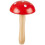 Prym Prym Darning Mushroom, Wood, Red, 60mm 3